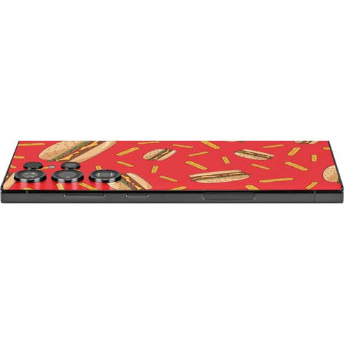 Burgers and Fries Galaxy S24 Ultra Skin