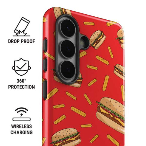 Burgers and Fries Galaxy S26 Impact Case