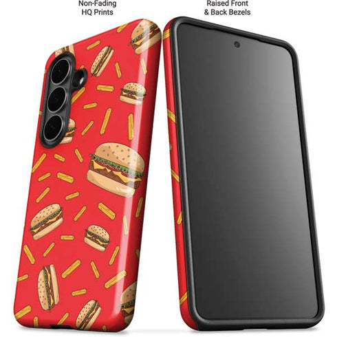 Burgers and Fries Galaxy S26 Impact Case