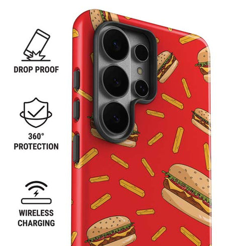 Burgers and Fries Galaxy S26 Ultra Impact Case