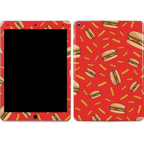 Burgers and Fries iPad Skins
