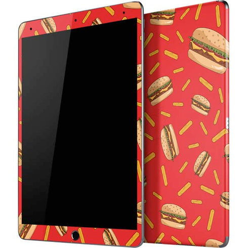 Burgers and Fries iPad Skins