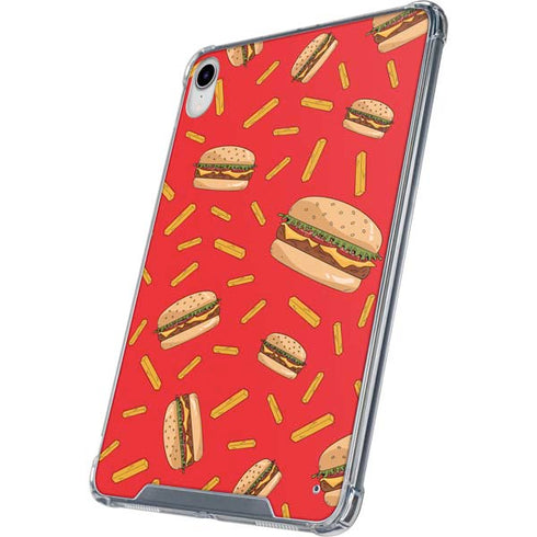 Burgers and Fries iPad 11th Gen (2025) Clear Case