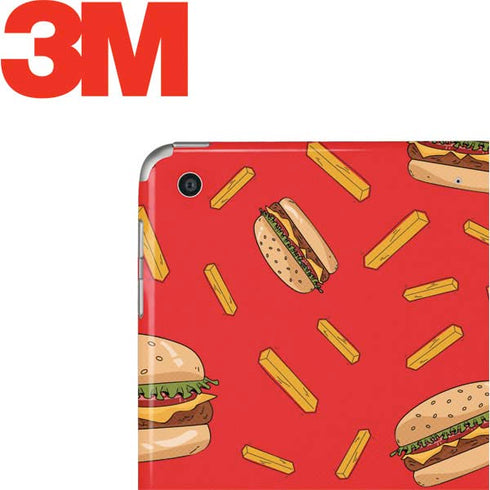 Burgers and Fries Apple iPad Skin