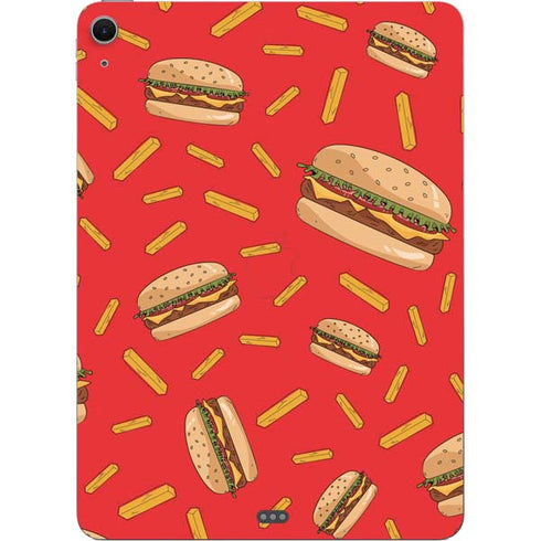 Burgers and Fries Apple iPad Air Skin