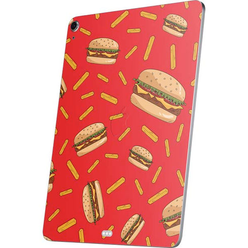 Burgers and Fries Apple iPad Air Skin