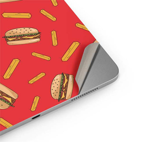 Burgers and Fries Apple iPad Air Skin
