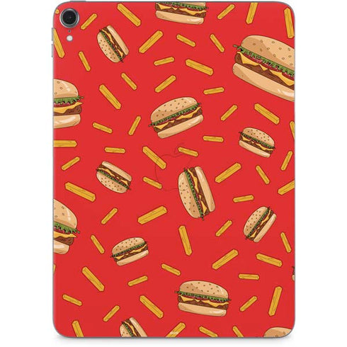 Burgers and Fries Apple iPad Pro Skin