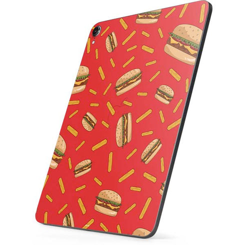 Burgers and Fries Apple iPad Pro Skin