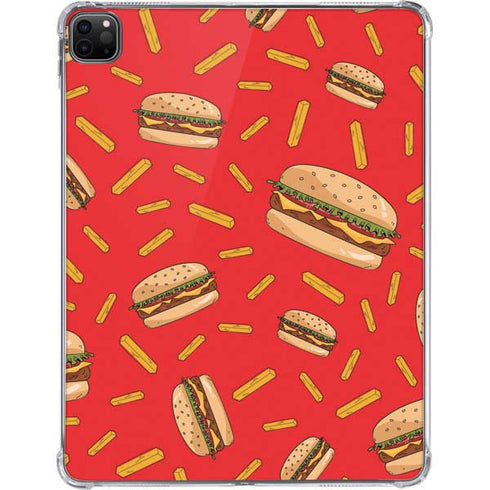 Burgers and Fries iPad Pro 11in (2024) Clear Case