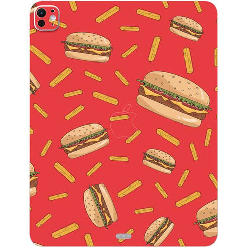 Burgers and Fries iPad Pro 13in M4 (2024) Skin