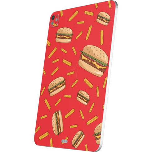 Burgers and Fries iPad Pro 13in M4 (2024) Skin
