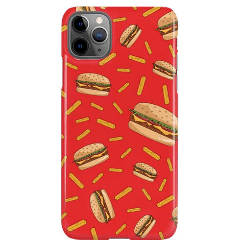 Burgers and Fries iPhone Cases