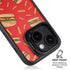 Burgers and Fries iPhone 15 Kickstand Case