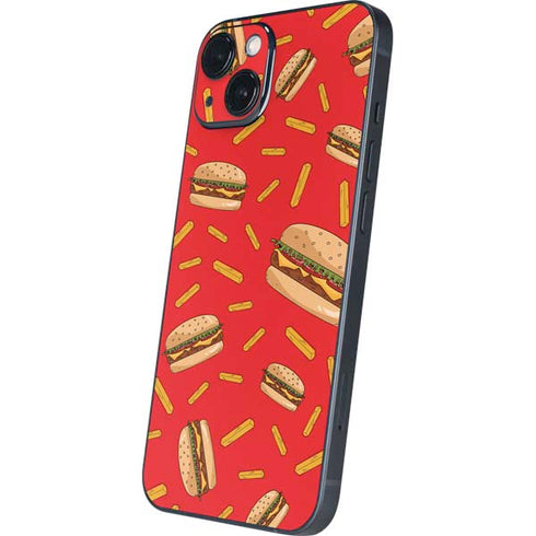 Burgers and Fries iPhone 15 Skin