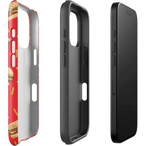 Burgers and Fries iPhone 16 Pro Impact Case