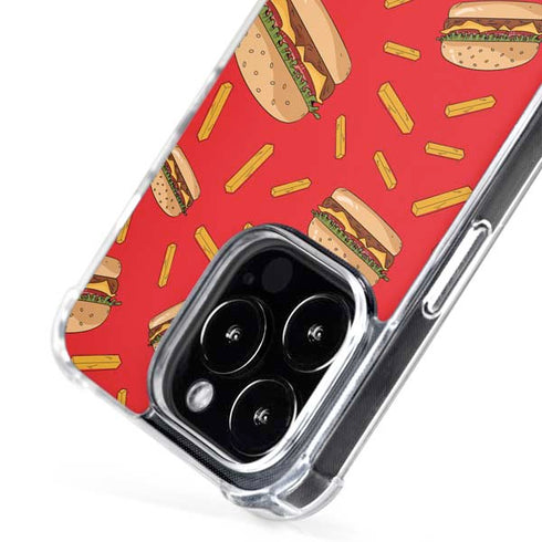 Burgers and Fries iPhone 16 Pro Max MagSafe Case