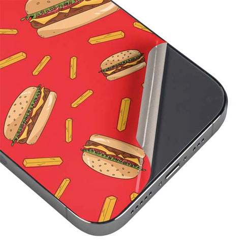 Burgers and Fries iPhone 16 Pro Max Skin