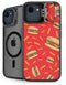 Burgers and Fries iPhone 16e Kickstand Case
