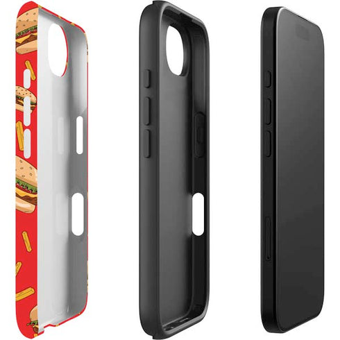 Burgers and Fries iPhone 16e Impact Case