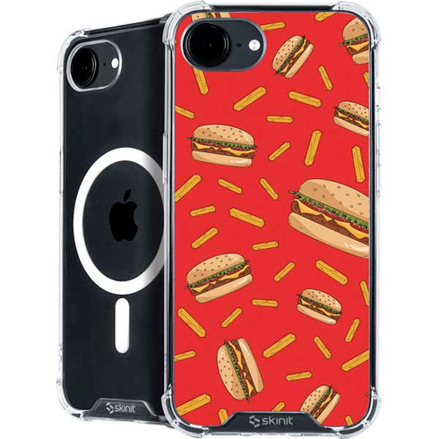 Burgers and Fries iPhone 16e MagSafe Case