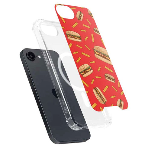 Burgers and Fries iPhone 16e MagSafe Case