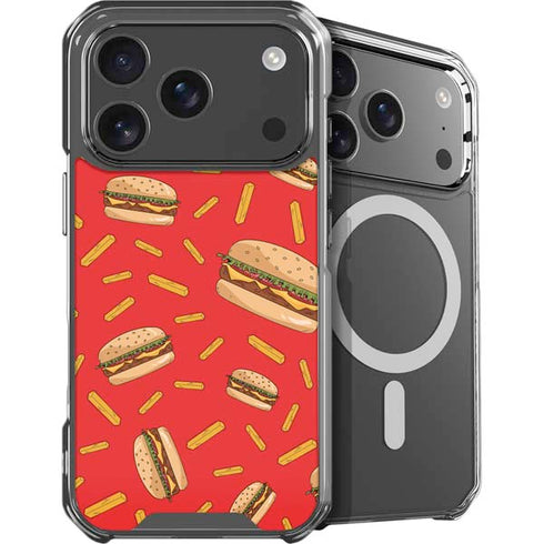 Burgers and Fries iPhone 18 Pro MagSafe Case