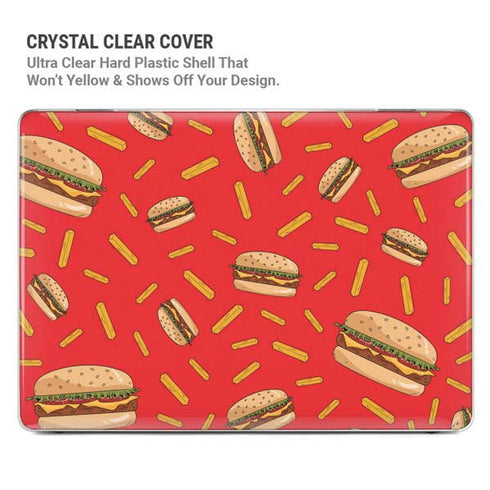 Burgers and Fries MacBook Pro 14in (2021-24) Case plus Skin