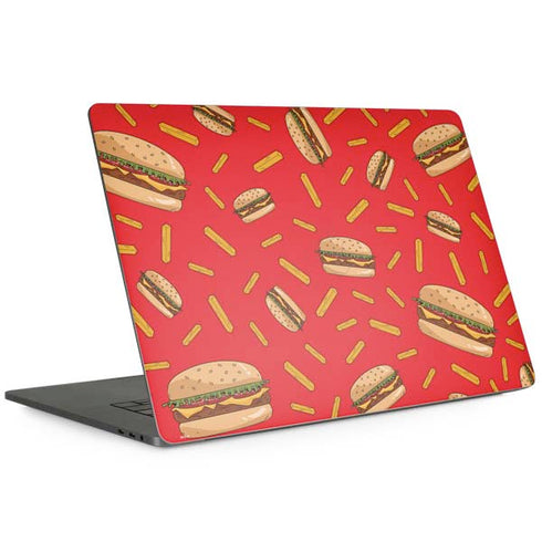 Burgers and Fries MacBook Skins
