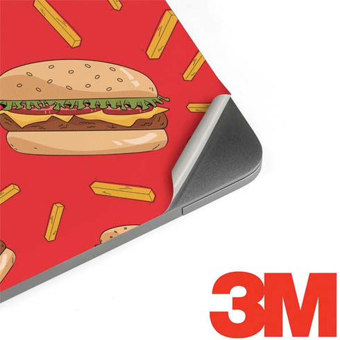 Burgers and Fries MacBook Skins
