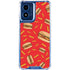 Burgers and Fries Moto G Play 4G (2024) Clear Case