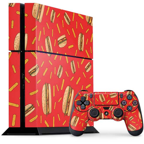 Burgers and Fries PlayStation PS4 Skins