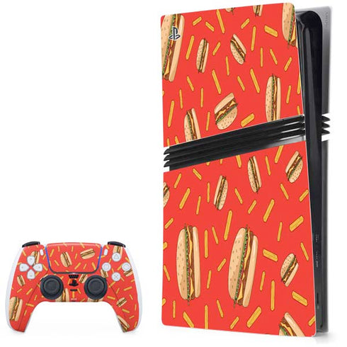 Burgers and Fries PS5 Pro Bundle Skin