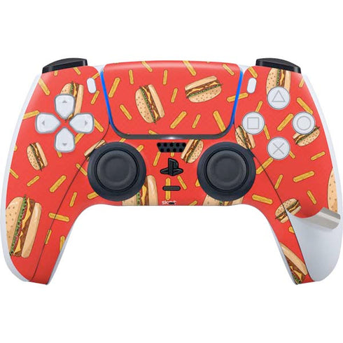 Burgers and Fries PS5 Pro Disk Bundle Skin