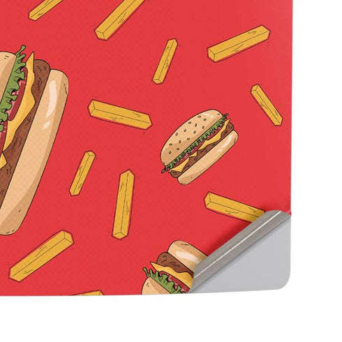 Burgers and Fries PS5 Pro Disk Console Skin