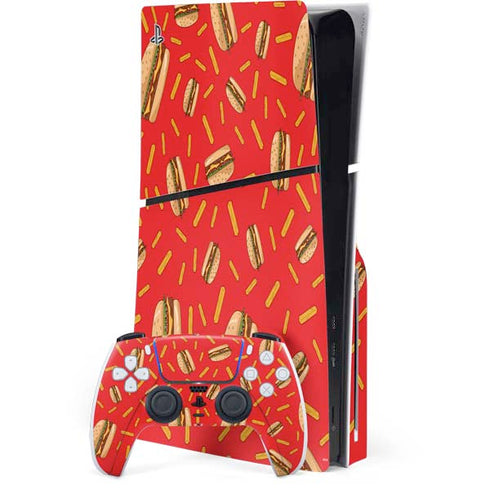 Burgers and Fries PlayStation PS5 Skins