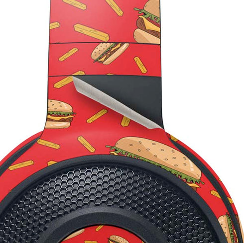 Burgers and Fries Razer Kraken X Skin