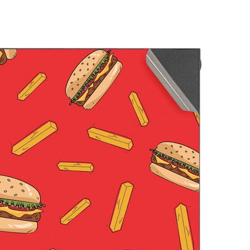 Burgers and Fries XBox Series X Digital Edition Console Skin