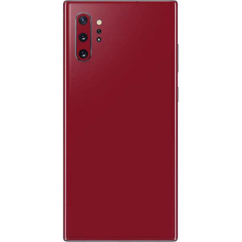Burgundy Galaxy Note 10 Plus Skin