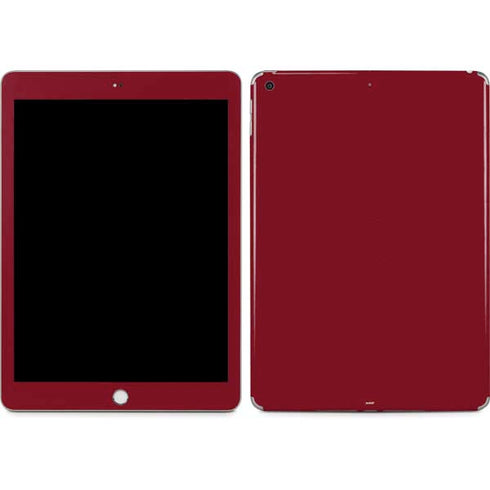 Burgundy Apple iPad Skin