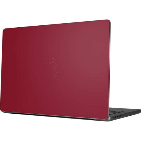 Burgundy Apple MacBook Pro 14-inch Skin