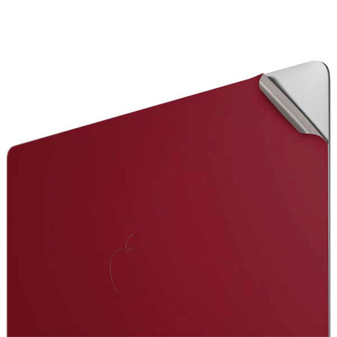 Burgundy Apple MacBook Pro 16-inch Skin