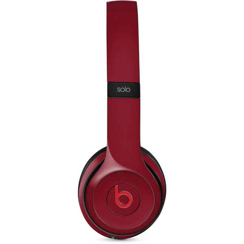 Burgundy Solid Beats Solo 3 Wireless Skin
