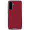 Burgundy Galaxy A36 5G Clear Case