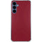 Burgundy Galaxy A55 5G Clear Case
