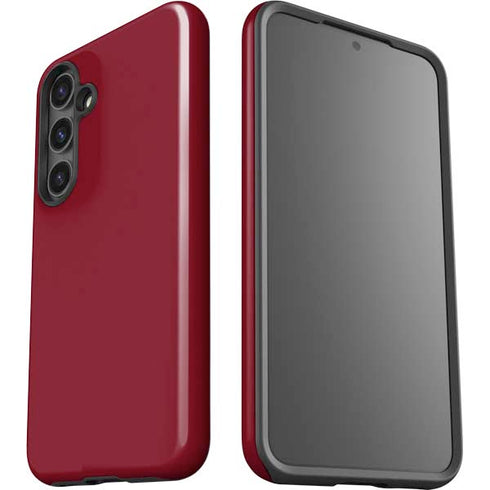 Burgundy Galaxy S25 Impact Case