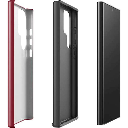 Burgundy Galaxy S25 Ultra Impact Case