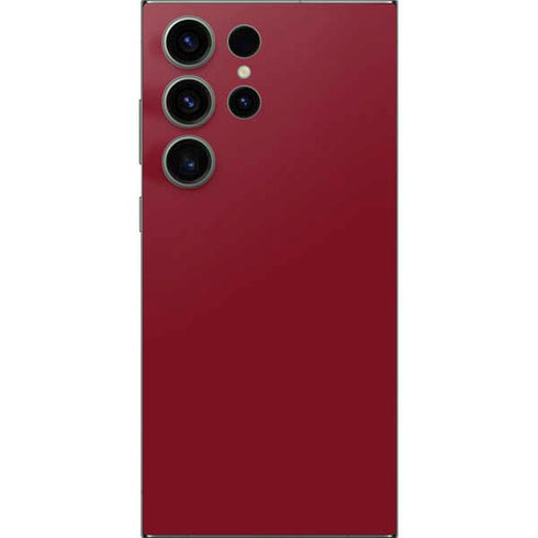 Burgundy Galaxy S25 Ultra Skin