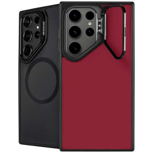 Burgundy Galaxy S26 Ultra Kickstand Case