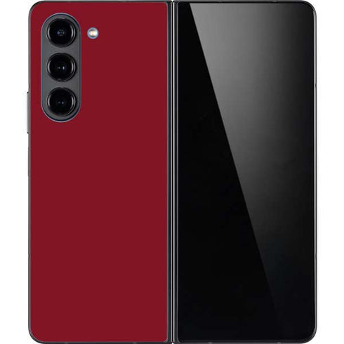 Burgundy Galaxy Z Fold5 5G Skin
